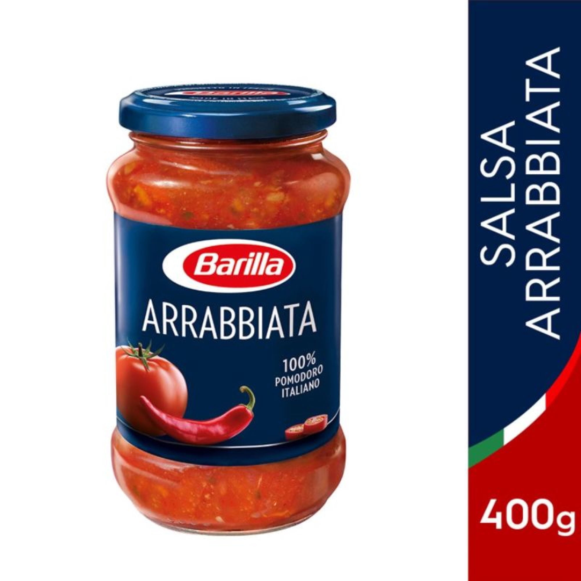 Salsa De Tomate Arrabiata Frasco 400 g Barilla