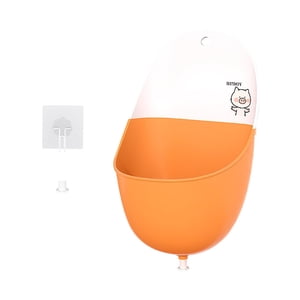 Magideal - Inodoro Portátil Para , Material Suave Y Duradero, Dibujos Animados Con , Orinal Colgante Para Niños, Orinal Para , Viaje, Tren Para , Naranja