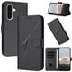 thumbnail image 1 of Funda Cartera Fibra de Carbono para Samsung Galaxy A36 con Soporte y Cierre Magnético Negro, 1 of 6