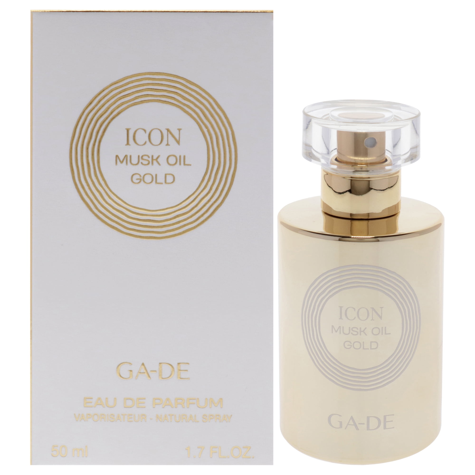 Ga-de - Aceite De Almizcle Icono Dorado De Para Es - Edp Spray