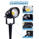 thumbnail image 3 of Paquete de 10 luces LED para paisaje SUNVIE, 12 W, bajo voltaje, 3 of 7