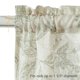 thumbnail image 4 of Cortinas Jinchan Floral Kitchen, 60 cm, lino, 2 paneles, 4 of 8