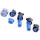 thumbnail image 2 of Deal4GO Paquete de 8 botones de plástico ABXY y teclas Menú, Ver, Compartir de repuesto para controlador Xbox Series S y Xbox Series X (Azul) (XSSX-8PB), 2 of 4