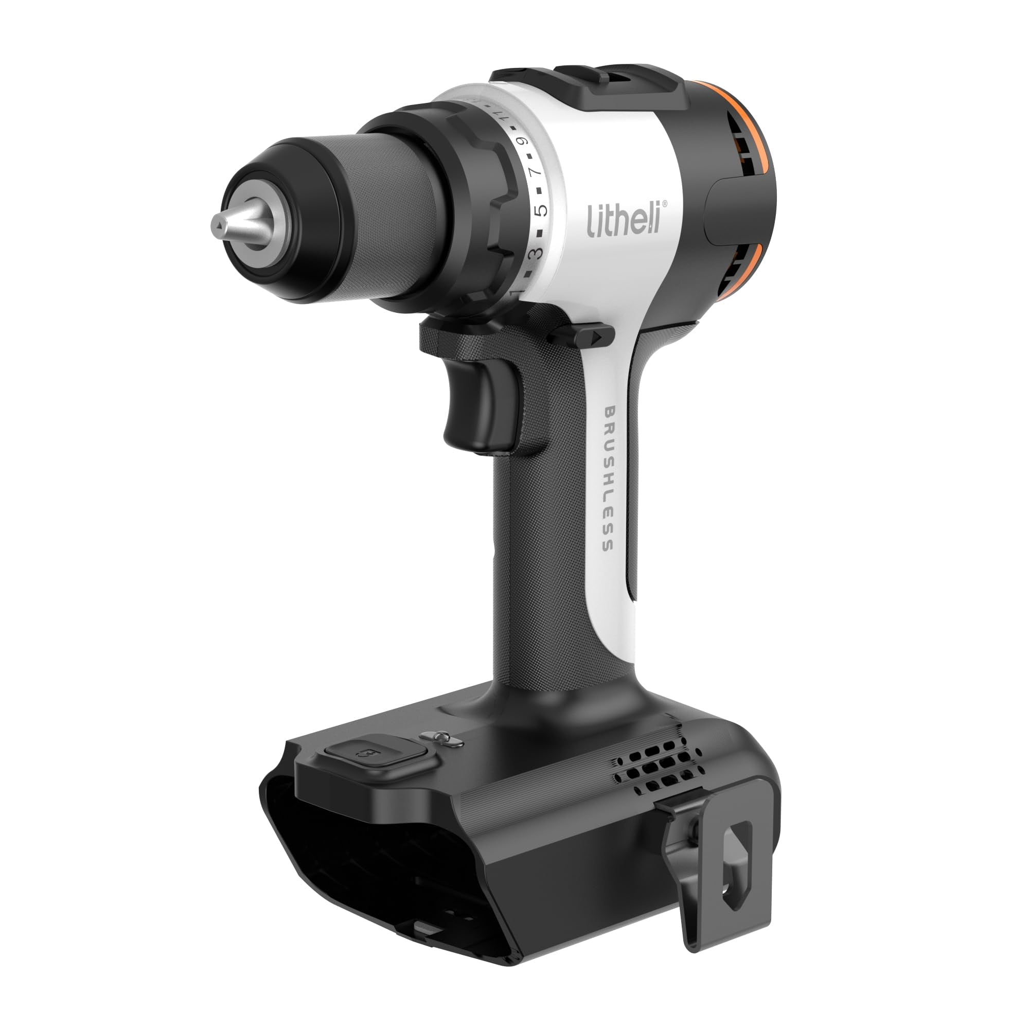 Taladro Inalámbrico Litheli Brushless Electric, 530 Pulgadas/libras