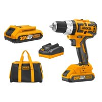 Ingco - Taladro Atornillador Percutor 20V 13Mm 2Bat+ Carg