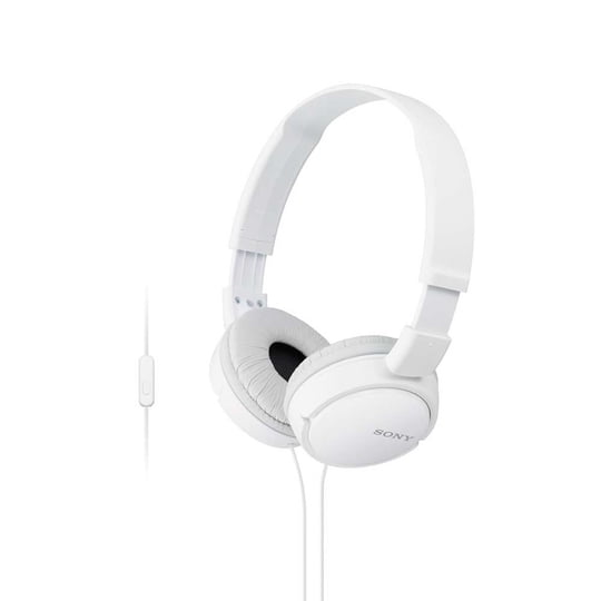 Audífonos Headband Zx110ap Con Cable Blanco Sony