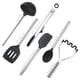 thumbnail image 4 of Juego de utensilios de cocina Tovolo 6 piezas negro, apto para lavavajillas, 4 of 4