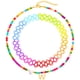 thumbnail image 1 of Collar Bodyj4you con colgante para niños con la inicial de la letra W, color dorado, 1 of 9