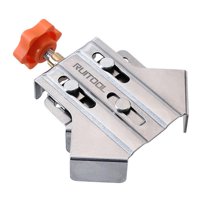 Ioensy - Abrazadera De Esquina Para Carpintería, Mandíbula Ajustable Resistente Para Enmarcar Madera, Herramienta De Bricolaje, 1 Pieza, Forma Abierta