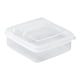 thumbnail image 3 of Contenedor para refrigerador de queso en rodajas, contenedor con tapa abatible, recipientes de almacenamiento de Pp herméticos transparentes, bloque d, 3 of 5