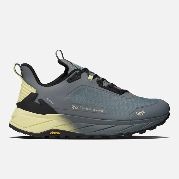 Zapatillas Hombre Kronos Acero Amarillo Lippi