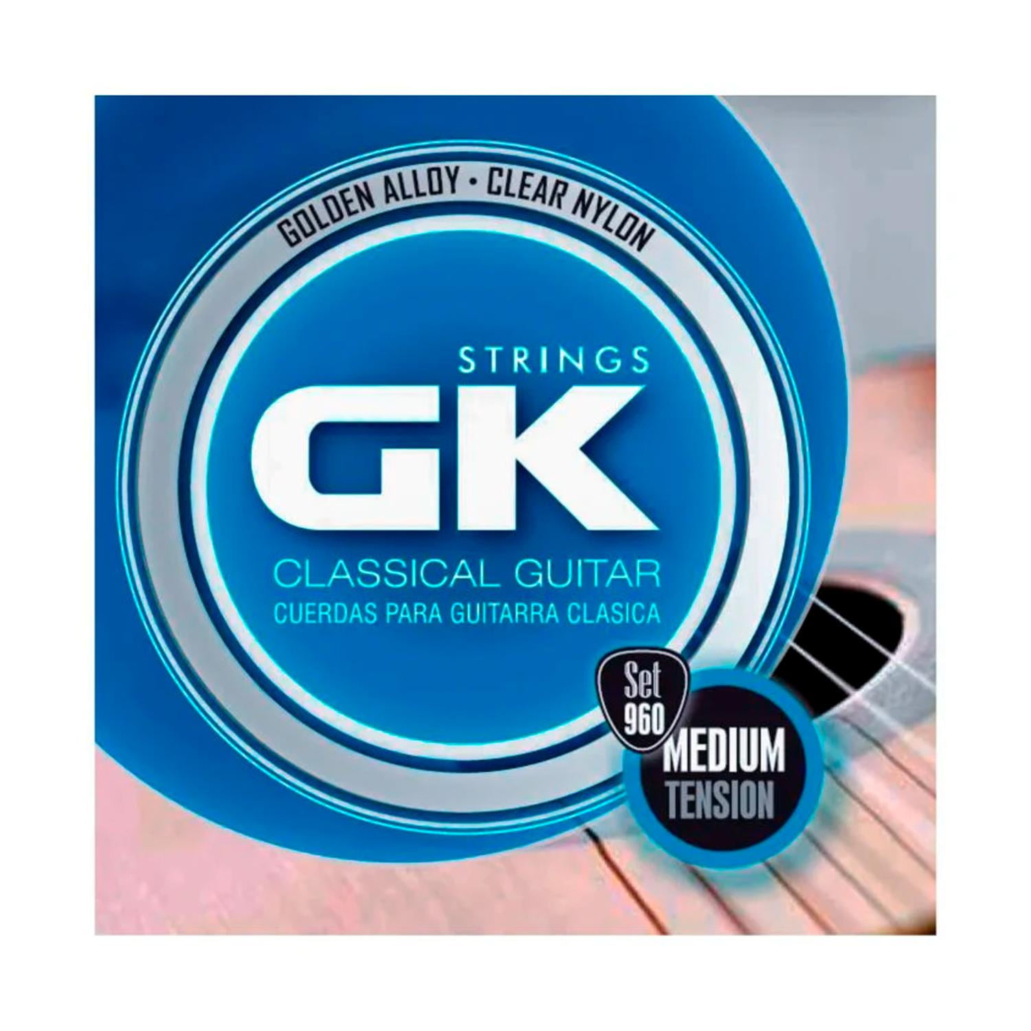 Medina Artigas Gk960 Azul Set Cuerdas Guitarra Clásica Nylon