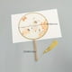 thumbnail image 4 of 1pc Ancient Chinese Dance Palace Fan - Translucent Group Fan with Long Handle Bamboo for Women's Hanfu Cheongsam Accessories, 4 of 4