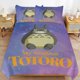 thumbnail image 1 of x447 My Neighbor Totoro Bed Duvet Cover Microfiber Bedding Sets 3D Printed Lightweight 3 Piece Comforter Sets, 1 Duvet Cover And 2 Pillow Shams for Kids Boys Girls 90"x90" jn447, 1 of 5