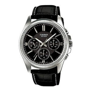 Reloj Analogo Negro Casio Mtp-1375L-1Av