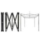 thumbnail image 2 of Toldo Plegable 3x3 MTS Lona Engomada 600D LILA Impermeable, 2 of 5