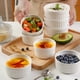 thumbnail image 4 of Set para hacer Creme Brulee, juego de moldes PLSFIT con 6 tapas, 180 ml, 4 of 8