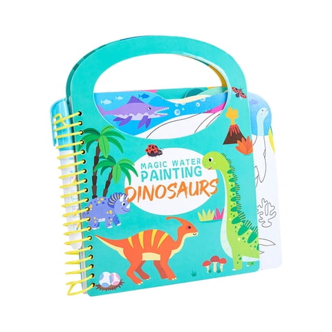 Bothyi - Libro Para Colorear De Pintura Para Niños, Libros De Actividades De Pintura Diy Para Dinosaurios Preescolares