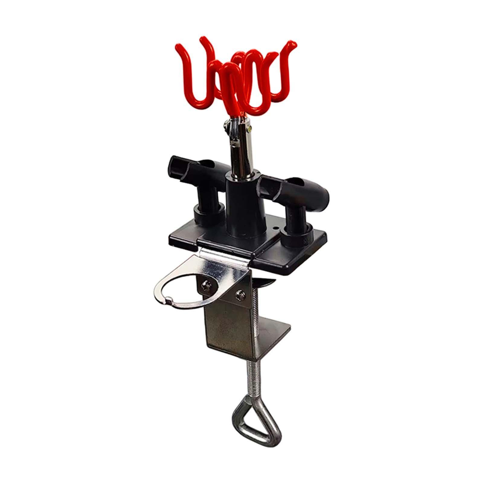 Bothyi - Soporte Universal Resistente Para Aerógrafo De Sobremesa, Color Rojo