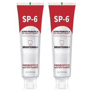 Pasta De Dientes Croot Sp-6 Probiotic Whitening 145 Ml (Paquete De 2)