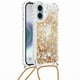 thumbnail image 4 of Funda FOXDOCK para iPhone 16 Plus con Cuerda Ajustable, Brillo Líquido, Protección Antigolpes y Lente – Ideal para Regalo, 4 of 6