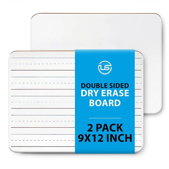 Pizarra Blanca Ultimate Stationery 23 x 30 cm - Paquete de 2