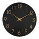 thumbnail image 3 of Reloj De Pared Decorativo Sin Tictac Simple Para El Pasillo Del Dormitorio De La Isla De La Cocina, 3 of 5
