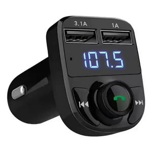 Leon Import - Receptor Bluetooth Autos Transmisor Fm Mp3 Carga Carro Full