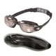 thumbnail image 2 of Gafas De Natación Con Estuche, Cómodas Gafas De Natación De Silicona Suave Y Transparente, Color Negro Plateado, 2 of 5