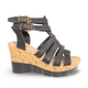 thumbnail image 2 of Zapato Taco Negro Vía Franca, 2 of 5