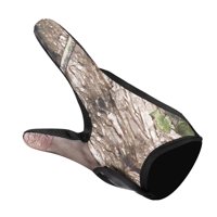 Magideal - Guantes Antideslizante Banda Elástica Cinturo Guante + Guante Neopreno De Para Hombres Mujeres Pesca , Camuflaje