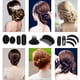 thumbnail image 3 of Juego de 12 piezas de base para el cabello con esponja para dar volumen, inserto para trenzar, peine para realzar el cabello, almohadilla para moño, accesorios para peinados DIY para mujeres y niñas., 3 of 7