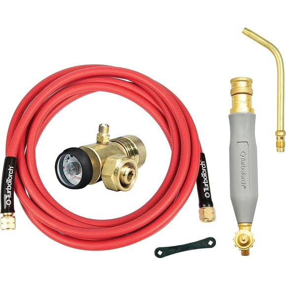 Kit de antorchas TURBOTORCH WSF-4 de acetileno de aire manual con regulador AR-B