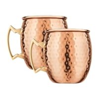 Importclick - Pack 2 Mugs Cobre Vasos Tragos Moscow Mule 500 Ml
