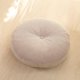 thumbnail image 1 of Xiao Hua Cojín Redondo de Lino Beige -1 Pieza, 15.75 X 15.75 X 5.12 Pulgadas, Almohada Ergonómica circular para Meditación, Suave y Cómoda, Adecuada para yoga y Decoración Minimalista de Piso, 1 of 4