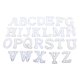 thumbnail image 2 of 26 Piezas De Parches De Alfabeto Inglés Coser En Apliques De Letras Para Jeans Perla, 2 of 4