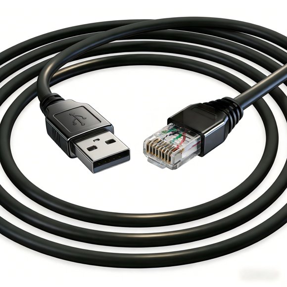 Cable USB a RJ50 Feanteek 1,8 m para APC UPS/PDU