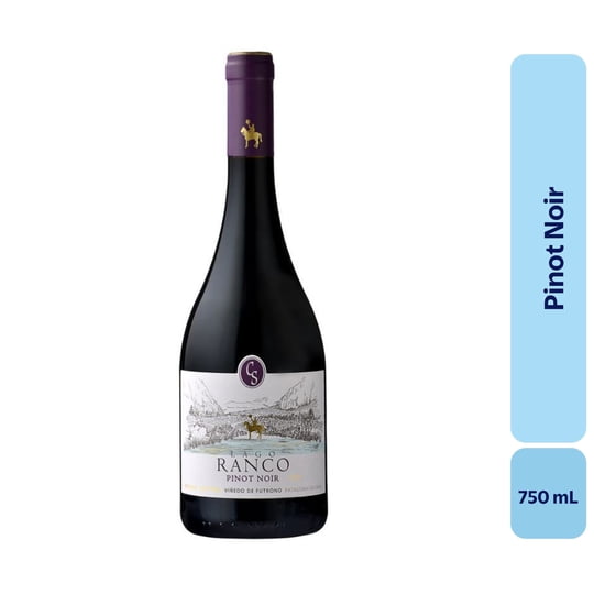 Vino Pinot Noir Botella 750 mL Casa Silva