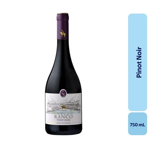 Vino Pinot Noir Botella, 750 mL