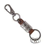 Gino Rodinis - Llavero Cuero Hombre Ll123 Camel