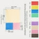 thumbnail image 2 of Foam Mat, Children Climbing Pad, Non-slip Anti-fall Waterproof, Arbitrary Splicing, 10 Colors, 12 Specifications, 2 Sizes 11.81 Inch Long And 11.81 Inch Wide, 23.62 Inch Long And 23.62 Inch Wide, 2 of 3