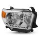 thumbnail image 2 of Faro delantero AKKON para Toyota Tundra 2014‑2021, cromo, halógeno, 2 of 6