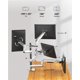 thumbnail image 4 of Soporte para cuatro monitores Ergounion con capacidad para pantallas de 40 pulgadas y 11,3 kg, 4 of 6
