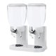 thumbnail image 4 of Dispensador De Cereales, Contenedor De Comida Seca, Máquina Dispensadora, Doble Blanco, 4 of 5