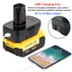 thumbnail image 5 of Adaptador de batería QINIZX USB para Craftsman C3 19,2 V inalámbrico, 5 of 8
