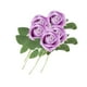 thumbnail image 2 of 5 Uds Flores Artificiales Regalos Del Día De San Valentín Para Decoración De Mesa Decoración Del Hogar Violeta, 2 of 3