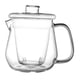 thumbnail image 1 of Tetera De Vidrio Para Estufa, Tetera Floreciente Segura Para Café Con Leche, Hojas Sueltas, 1 of 5