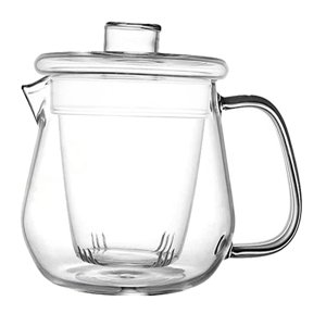 Bothyi - Tetera De Vidrio Para Estufa, Tetera Floreciente Segura Para Café Con Leche, Hojas Sueltas