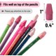 thumbnail image 3 of Goma de borrar Mr. Pen - Pack de 120 unidades en tonos rosados, 3 of 8