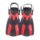 thumbnail image 3 of Aletas De Buceo Entrenamiento De Natación Aletas De Snorkel De Viaje Portátiles Profesionales 34 Cm X 17,2 Cm Rojo Negro, 3 of 3